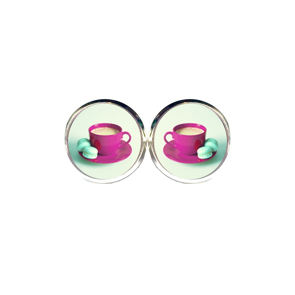Coffee & Macarons Earrings